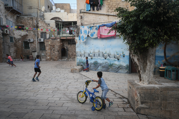 תלמיד יהודי חלש בעכו מקבל ב-50 אחוז יותר ממקבילו הערבי. ילדים בעיר העתיקה בעכו (צילום: נתי שוחט / פלאש 90)