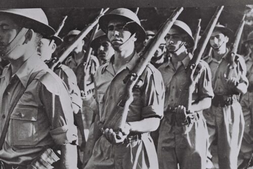 הפלסטינים לא ידעו להתעצם כמו היהודים לפני 1948. מצעד ביום העצמאות הראשון ב-1949 (צילום: הוגו מנדלסון) הפלסטינים לא ידעו להתעצם כמו היהודים לפני 1948. מצעד ביום העצמאות הראשון ב-1949 (צילום: הוגו מנדלסון)