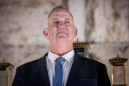 שר הביטחון, בני גנץ (צילום: פלאש90)