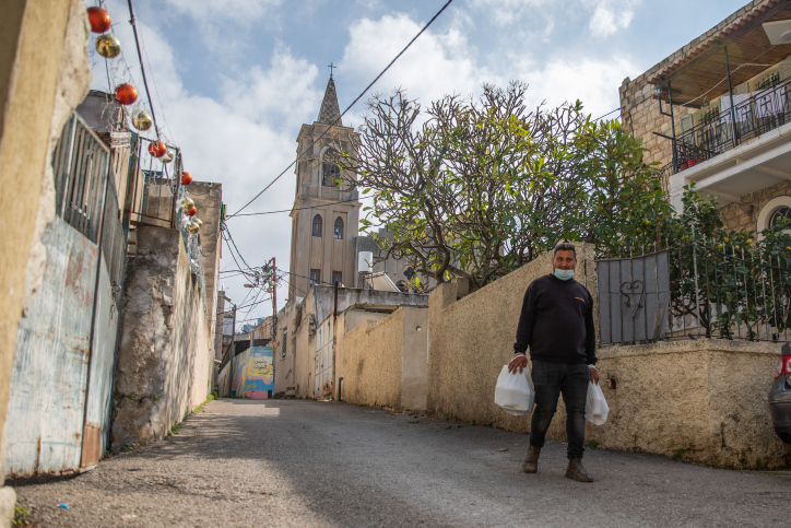 הגדירו את השכונה כ"בנייה כפרית". רחוב בוואדי ניסנאס בחיפה (צילום: שיר תורם / פלאש 90)