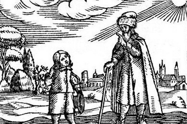 המורה מזמין את התלמיד להכיר את העולם, מתוך ספרו של קומניוס: העולם בתמונות, 1658 