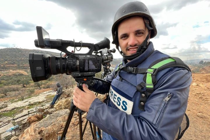 העיתונאי חאזם נאצר (צילום: באדיבות המצולם)