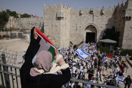 מצעד הדגלים בירושלים, 29 במאי 2022 (צילום: אורן זיו)