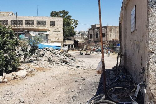 הפלסטינים: הרסו לנו חנויות בחברון; המינהל האזרחי: רק "ניקוי"