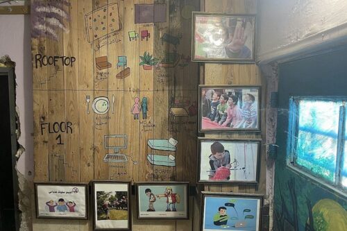 בית הקפה שנלחם על חיי הילדים במחנה הפליטים דהיישה