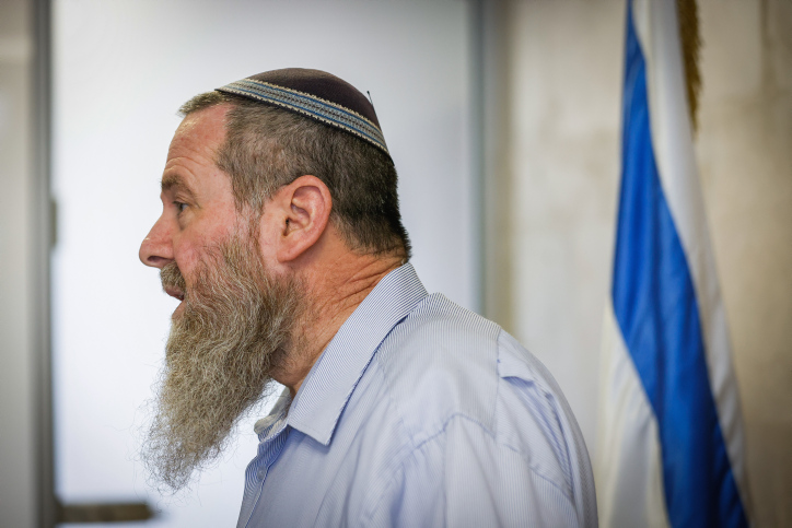 האחראי על הזהות היהודית. יו"ר מפלגת נועם אבי מעוז (צילום: אוליביה פיטוסי / פלאש 90)