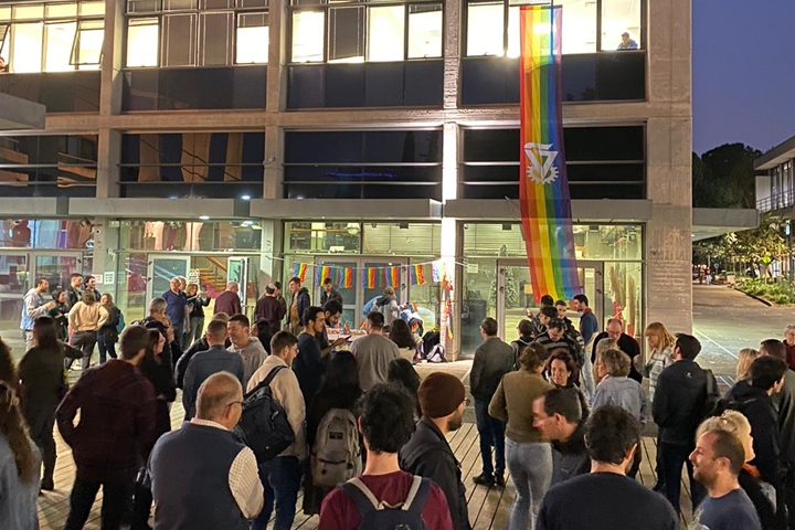 אירוע "באנו חושך לגרש" בטכניון השבוע (צילום: יובל שלם)
