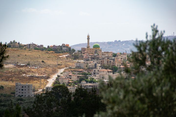 סוגרים על הישובים הערבים. מבט מיובלים על סח'נין (צילום: ברק מאייר)