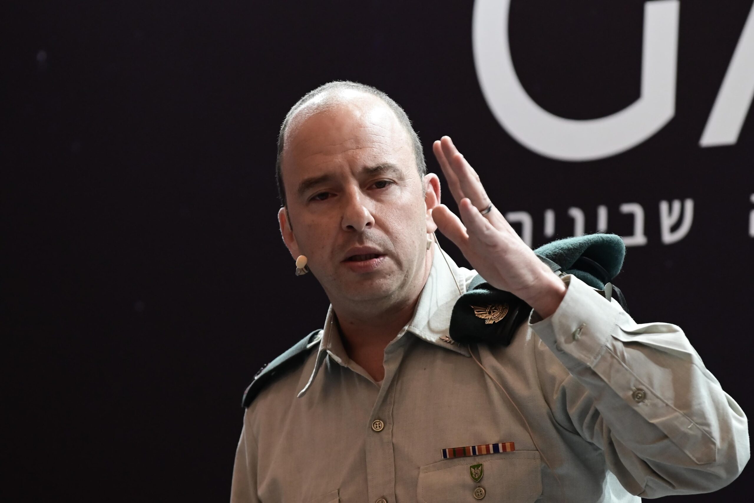 חמאס לא התקיף מצפון, בניגוד להתראה שנמסרה לנתניהו. תא"ל עמית סער, ראש חטיבת מחקר באמ"ן (צילום: תומר נויברג / פלאש 90)