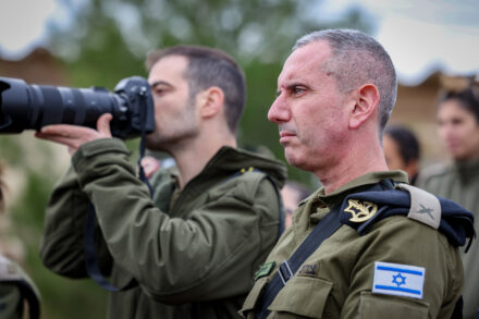 דובר צה"ל דניאל הגרי, ב-28 בנובמבר 2023 (צילום: דיוויד כהן / פלאש90)
