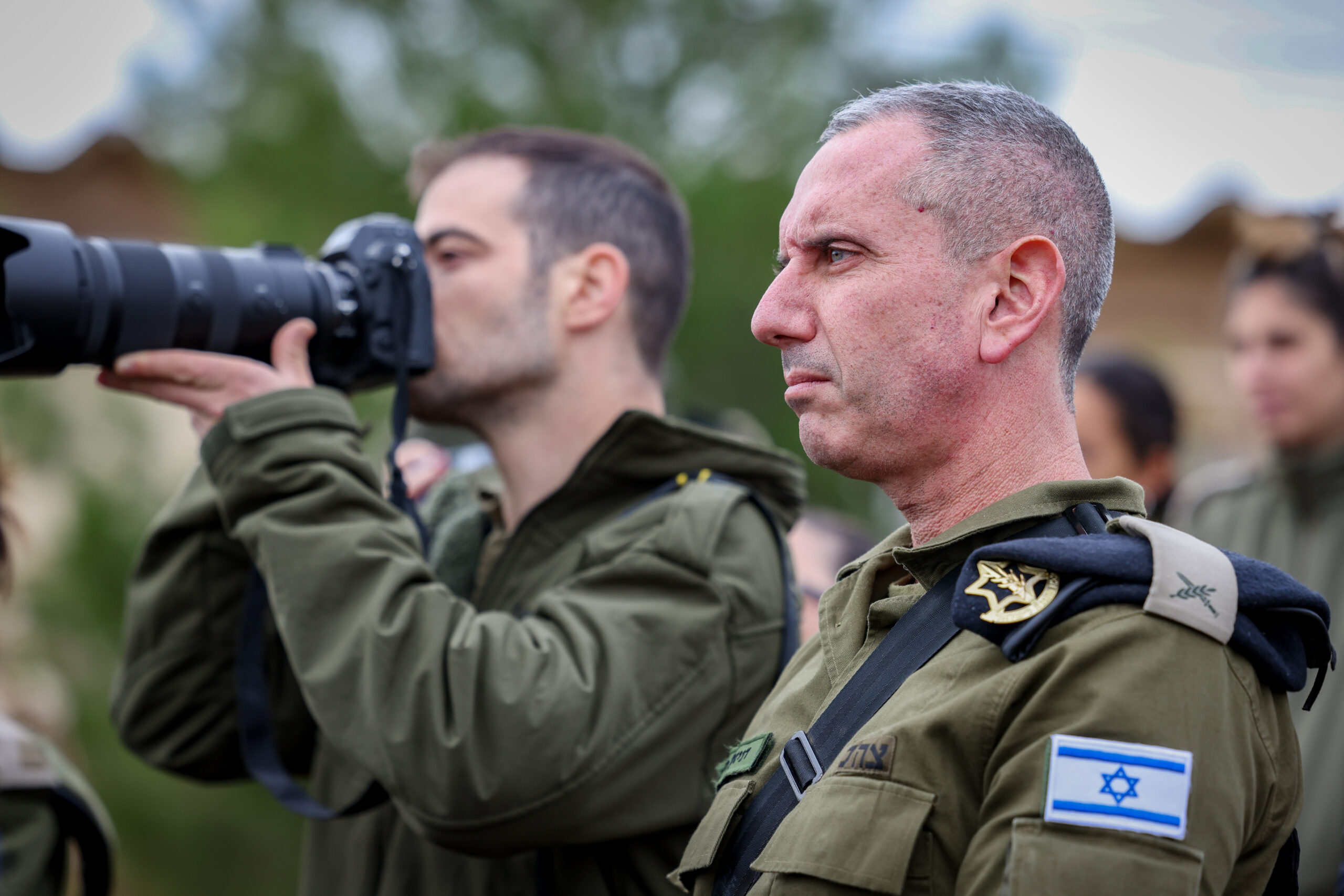 דובר צה"ל דניאל הגרי, ב-28 בנובמבר 2023 (צילום: דיוויד כהן / פלאש90)