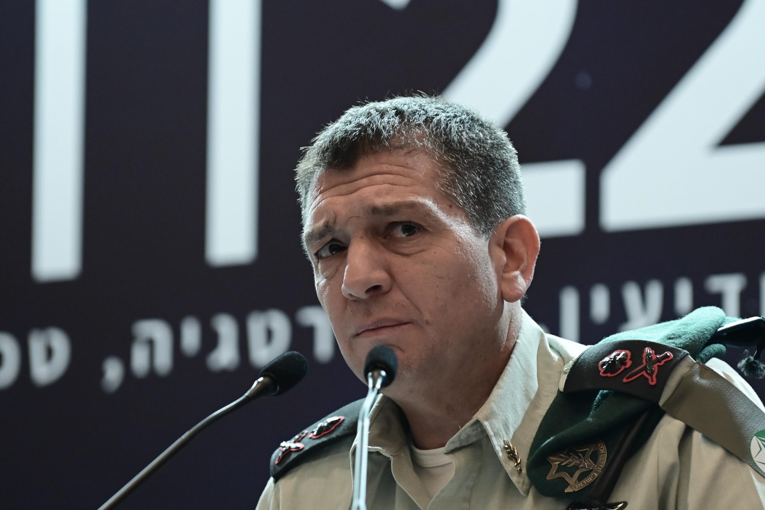 המודיעין הישראלי שינה כיוון. ראש אמ"ן אהרון חליוה, נובמבר 2022 (צילום: תומר נויברג / פלאש 90)