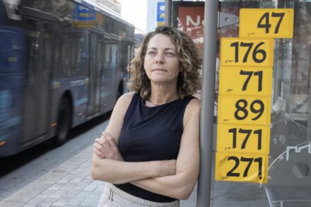 "השמאל רוצה לעלות לשלטון. איך תעלו, נשמות? אין לכם כוח במציאות". ניצן תנעמי, מזכ"לית משותפת בכוח לעובדים (צילום: אורן זיו)