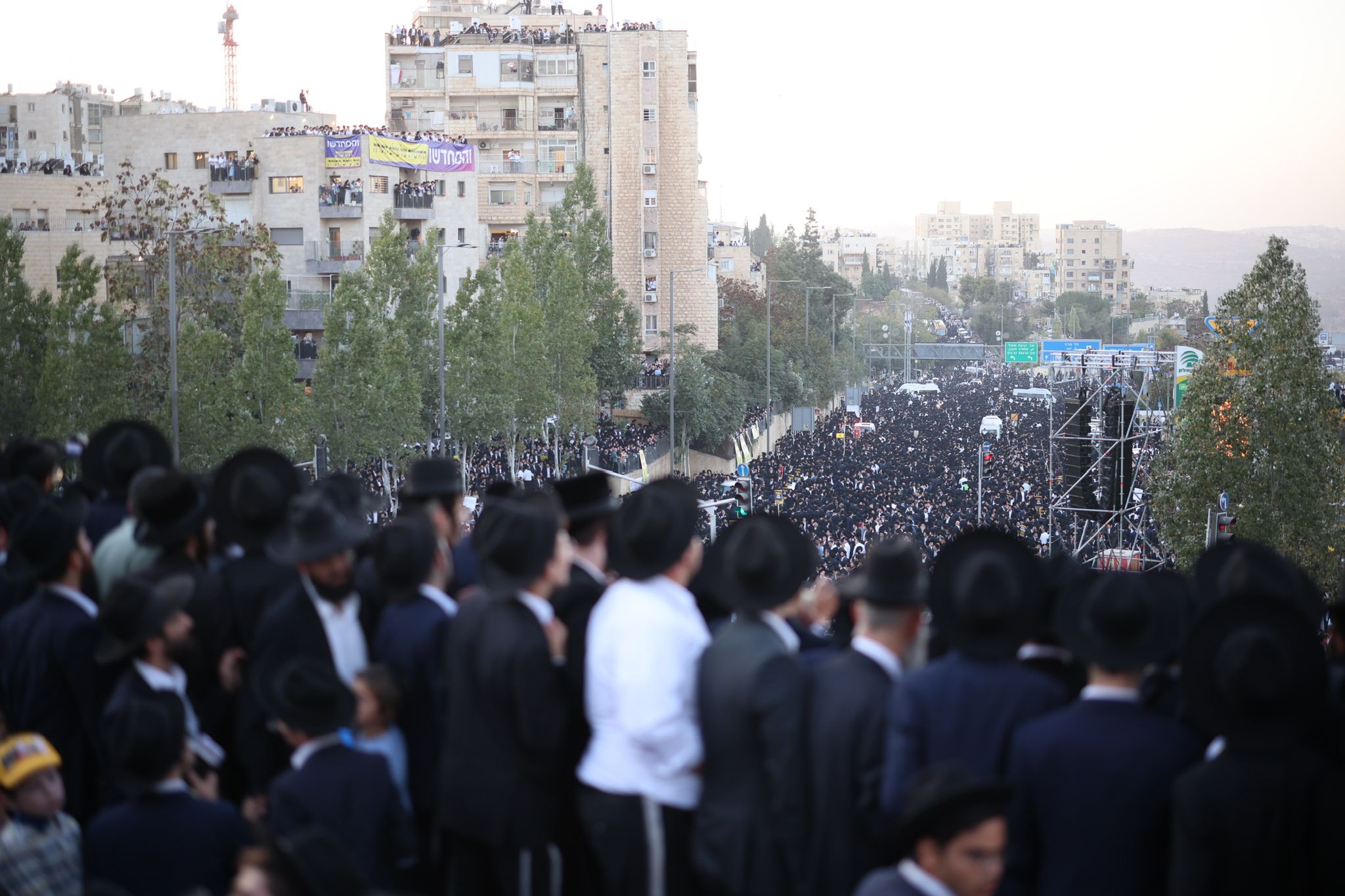 לגיטימיות המאבק של החרדים היא חלק בלתי נפרד מהמאבק של השמאל. הפגנת החרדים, 29 באוקטובר 2025 (צילום: אורן זיו)