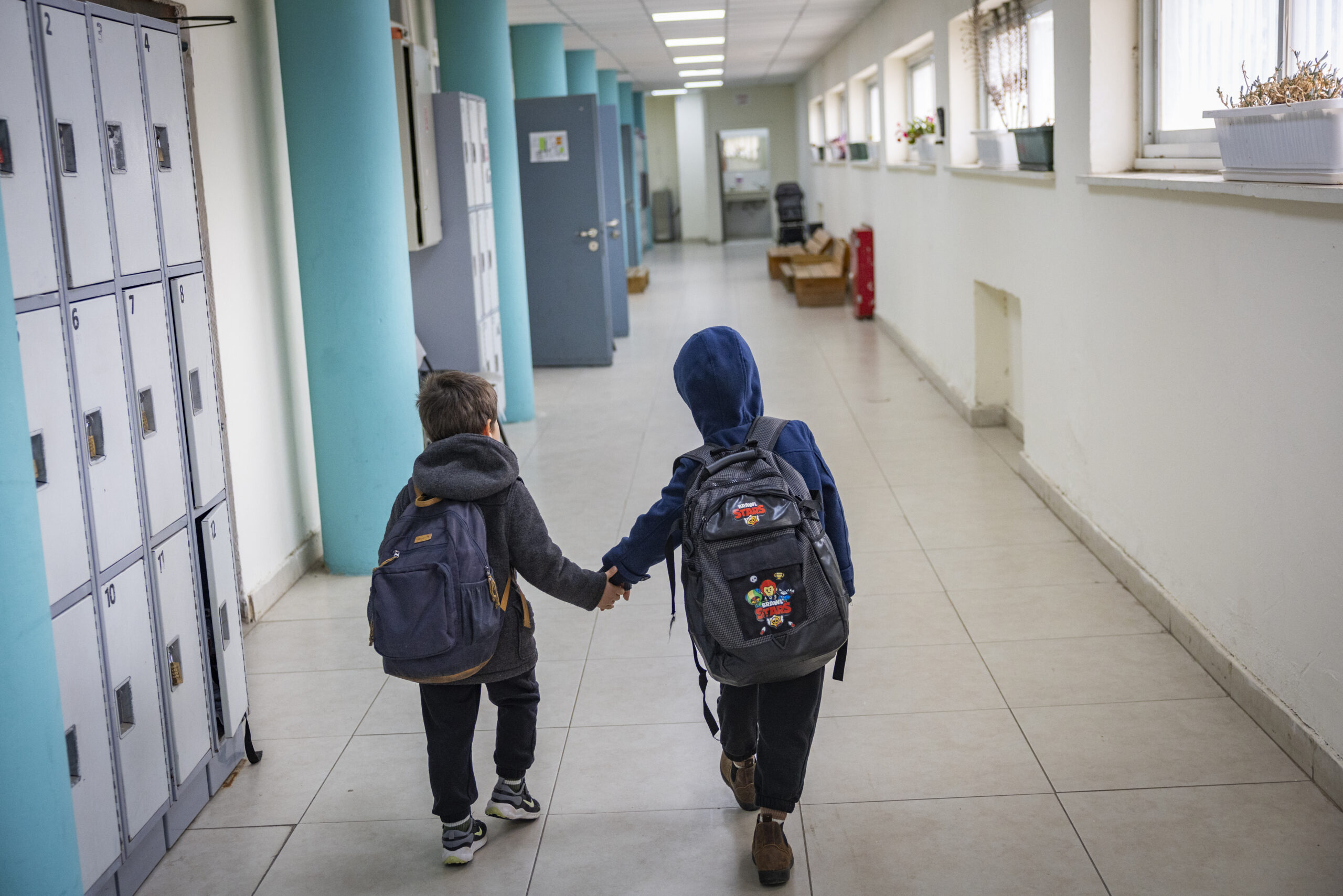 אי אפשר לייצר חוסן יש מאין. ילדים חוזרים ללימודים אחרי הפסקת האש עם איראן, 9 באפריל 2026 (צילום: יונתן זינדל / פלאש90) 