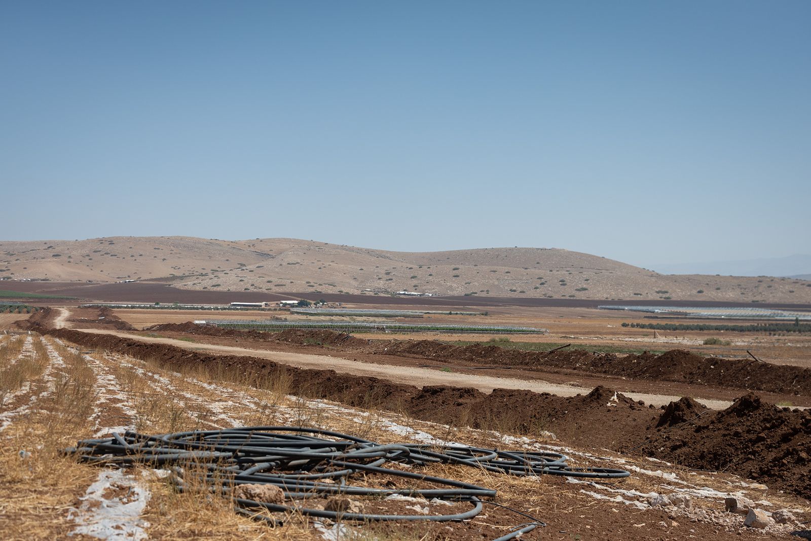 מכשול "חוט השני" בבקעת הירדן, באוגוסט 2026 (צילום: אורן זיו) מכשול "חוט השני" בבקעת הירדן, באוגוסט 2026 (צילום: אורן זיו)